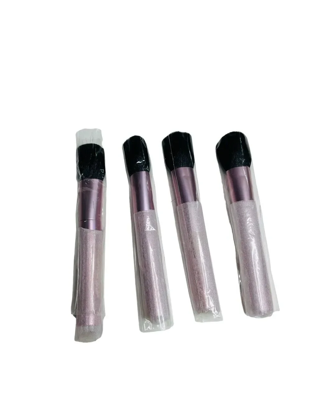 Mally Makeup Cosmetic Blush Brush Pink Bundle Set of 4 Beauty